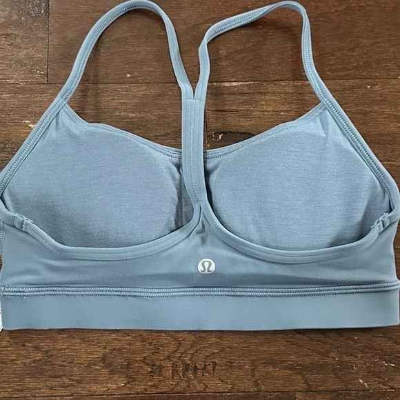 Lululemon-Flow Y Bra size 6 Steele blue-NWT - Picture 9 of 9